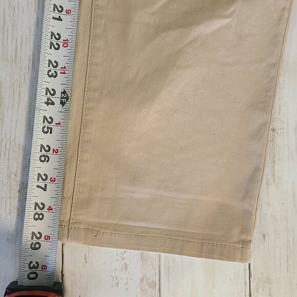 Curve Appeal Smart Pants Chino Trouser Utilitarian Casual NEW 12 / 31 Khaki - Picture 7 of 8